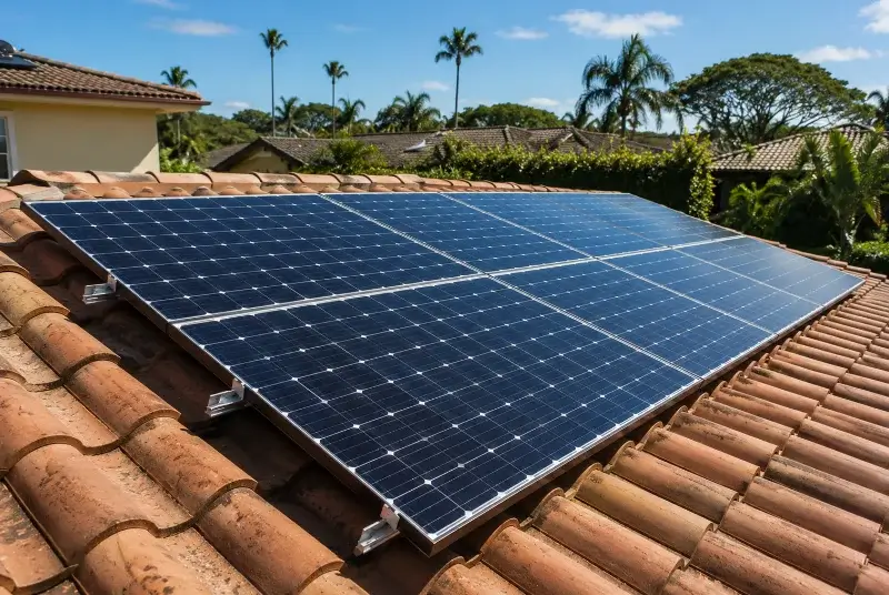 Installation de panneaux solaires à Talissieu